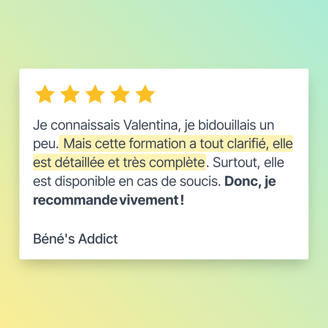 avis formation logiciel valentina